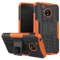 Противоударный чехол для Motorola Moto G5 "оранжевый"
