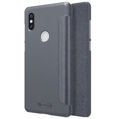 Кожаный чехол (книжка) Nillkin Sparkle Series для Xiaomi Mi Mix 2S - Black