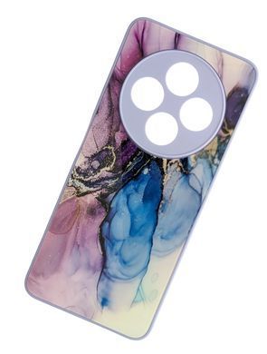Защитный чехол Glass Art для Xiaomi Redmi 14C - Purple