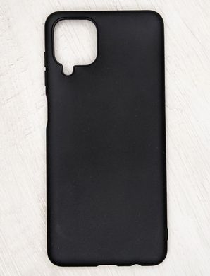 Силиконовый (TPU) чехол для Samsung Galaxy A12 - Black