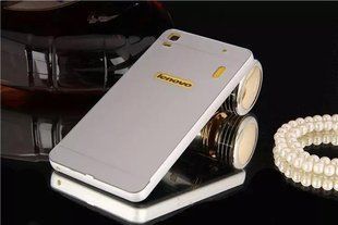 Металлический чехол для Lenovo A7000 (K3 Note) "металлик"