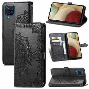 Чехол-книжка JR Art Series для Samsung Galaxy A12/M12 - Black