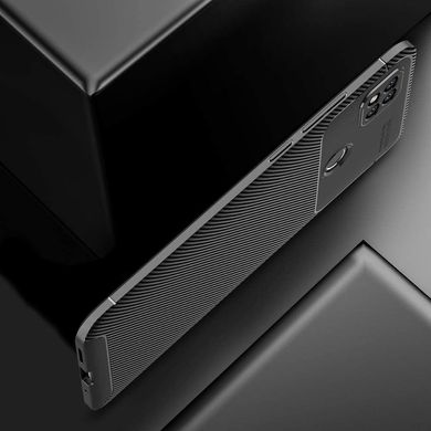 Чехол Premium Carbon для Xiaomi Redmi 9C - Black