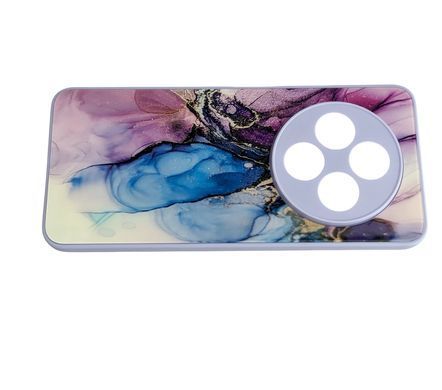 Защитный чехол Glass Art для Xiaomi Redmi 14C - Purple