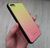 TPU+Glass чехол Gradient HELLO для Xiaomi Redmi 6A - Pink