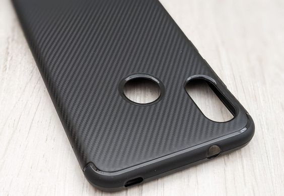 TPU чехол Carbon Lite для Xiaomi Mi A2 Lite / Redmi 6 Pro - Black