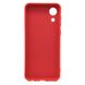 Силіконовий TPU чохол Premium Matte для Samsung Galaxy A03 Core - Dark Red (15877). Фото 2 із 9