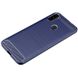 TPU чехол Slim Carbon для Samsung Galaxy M11/A11 - Dark Blue (14896). Фото 2 из 2
