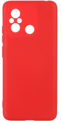 Защитный чехол Hybrid Premium Silicone Case для Xiaomi Redmi 12C - Red