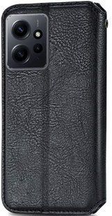 Чехол-книжка Getman Cubic Wallet для для Xiaomi Redmi Note 12 - Black
