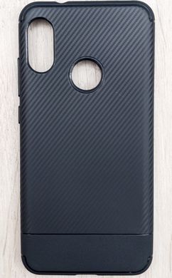 TPU чехол Carbon Lite для Xiaomi Mi A2 Lite / Redmi 6 Pro - Dark Blue