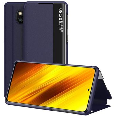 Чохол-книжка Smart View Cover для Xiaomi Poco X3 NFC / Poco X3 Pro - Blue