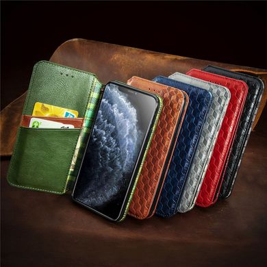 Чохол-книжка Getman Cubic Wallet для Xiaomi Redmi Note 12 - Dark Red