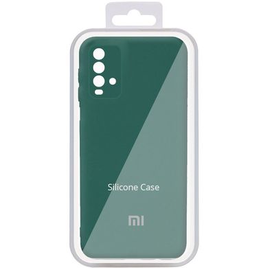 Чохол Silicone Cover Full Protective для Xiaomi Redmi Note 9 4G / Redmi 9T - Blue