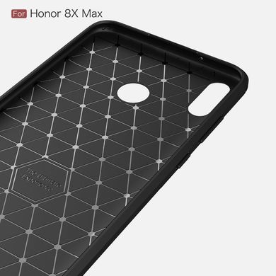 Захисний чохол Hybrid Carbon для Huawei Honor 8X Max - Black