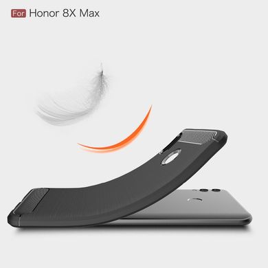 Защитный чехол Hybrid Carbon для Huawei Honor 8X Max - Black
