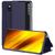Чехол-книжка Smart View Cover для Xiaomi Poco X3 NFC / Poco X3 Pro - Dark Blue