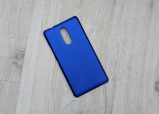 Пластиковый чехол Mercury для Lenovo K6 Note "синий"