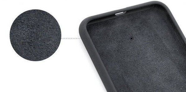 Чехол Silicone Cover Full Protective для Xiaomi Redmi Note 9 4G / Redmi 9T - Black