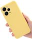 Силиконовый TPU чехол для Xiaomi Redmi 12 - Yellow (114185). Фото 1 из 9