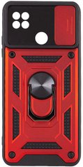 Ударопрочный чехол Transformer Ring для Xiaomi Redmi 9C - Camshield Red