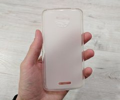 Силиконовый чехол для Motorola Moto C Plus "белый"