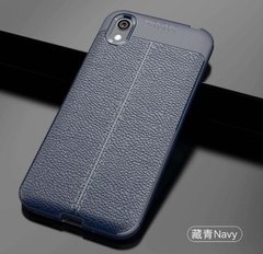 Чехол Hybrid Leather для Huawei Y5 2019 - Dark Blue