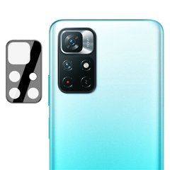 Гибкое защитное стекло на камеру для Xiaomi Redmi Note 11 - Black