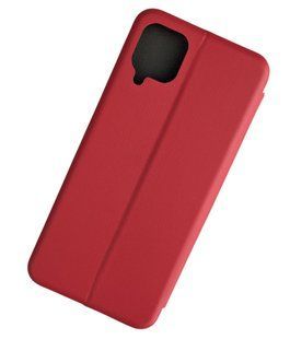 Уценка! - Чехол-книжка BOSO для Samsung Galaxy A12/M12 - Red