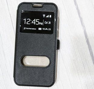 Чехол (книжка) с окошком для Huawei Y5 2018 / Honor 7A - Black