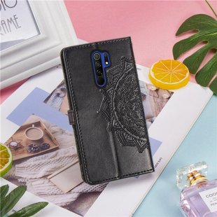 Чехол-книжка JR Art Series для Xiaomi Redmi 9 - Black