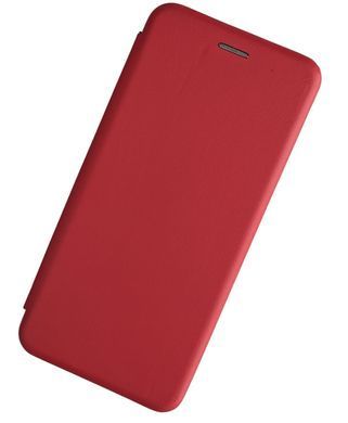 Уценка! - Чехол-книжка BOSO для Samsung Galaxy A12/M12 - Red
