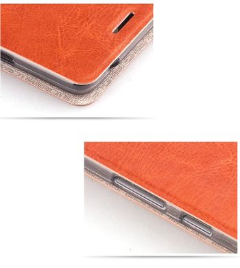 Шкіряний чохол-книжка MOFI для Lenovo K6 Note - Brown