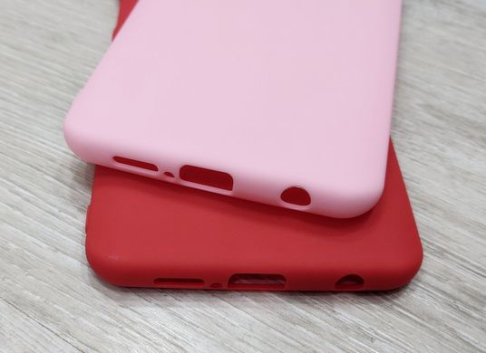Силиконовый чехол для Xiaomi Redmi Note 9S / Note 9 Pro - Red