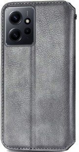 Чехол-книжка Getman Cubic Wallet для для Xiaomi Redmi Note 12 - Grey