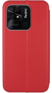 Чехол (книжка) BOSO для Xiaomi Redmi 10C - Red