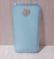 Силиконовый чехол для Motorola Moto C "бирюзовый"