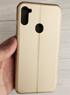 Чехол (книжка) BOSO для Samsung Galaxy A11 - Gold