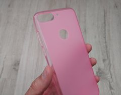 Матовый TPU чехол для Huawei Y7 2018 / Y7 Prime 2018 / Honor 7C Pro - Pink