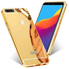 Металлический чехол для Huawei Y6 (2018) / Y6 Prime (2018) - Gold