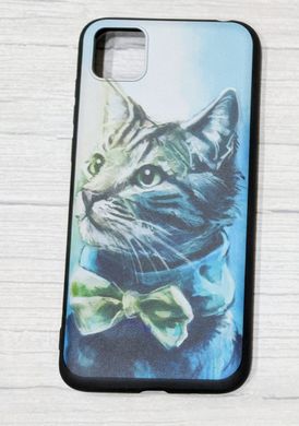 Чехол с рисунком для Huawei Y5P - Яркий кот
