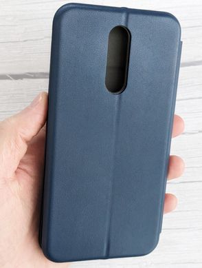 Чехол (книжка) BOSO для Xiaomi Redmi 8 - Navy Blue