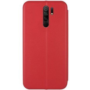 Чохол (книжка) BOSO для Xiaomi Redmi 9 - Red