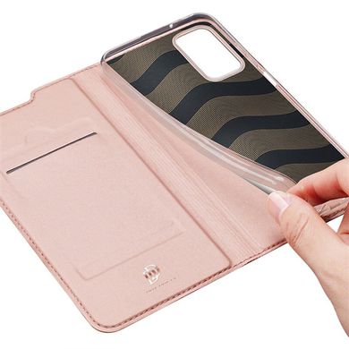 Чехол-книжка Dux Ducis с карманом для визиток для Samsung Galaxy A03s - Pink