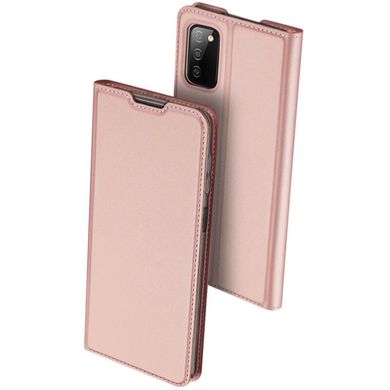 Чехол-книжка Dux Ducis с карманом для визиток для Samsung Galaxy A03s - Pink