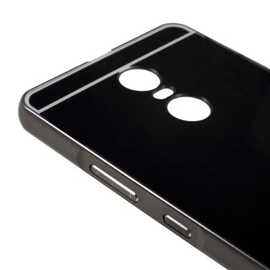 Металлический чехол для Lenovo K6 Note "черный зеркальный"