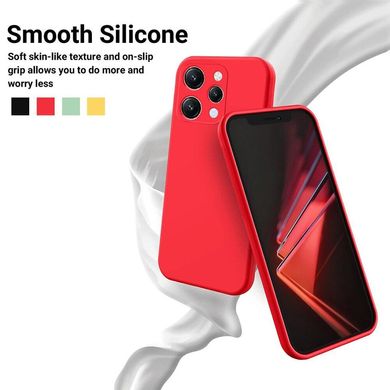 Защитный чехол Hybrid Premium Silicone Case для Xiaomi Redmi 12 - Dark Red
