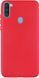 Силиконовый чехол для Samsung Galaxy M11/A11 - Red