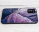 Чехол Hard Gradient Glass для Xiaomi Poco M3 - Navy Grey (9061). Фото 2 из 3