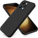 Защитный чехол Hybrid Premium Silicone Case для Xiaomi Redmi 12 - Black (9293). Фото 11 из 21